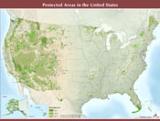 Protected Areas of the US Map Thumbnail